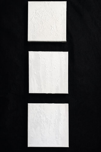 Triptych Sediment of Light von Els Devrieze, Malerei kaufen auf Singulart