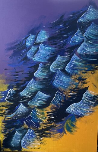 Bodies of water:JuJo von Els Devrieze, Malerei kaufen auf Singulart