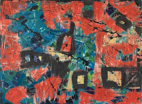 Subconscious elements de Sinisa Kulasevic, Pintura a la venta en Singulart