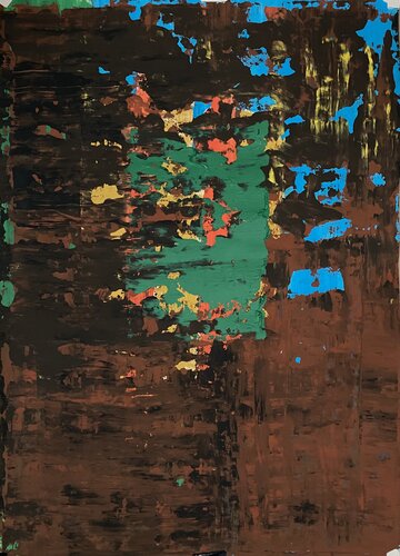 Provocative green de Sinisa Kulasevic, Pintura a la venta en Singulart