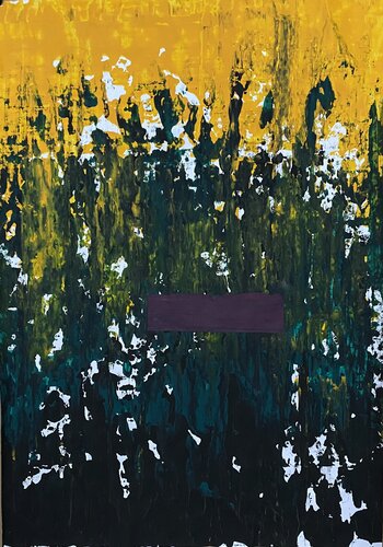 Another violet one par Sinisa Kulasevic, Peinture en vente sur Singulart