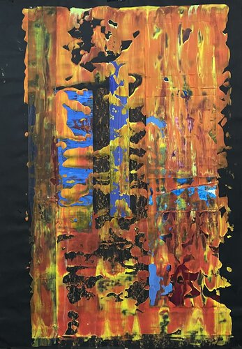 Beautiful chaos 1 von Sinisa Kulasevic, Malerei kaufen auf Singulart