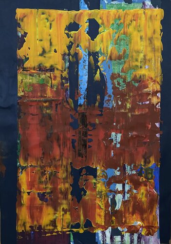 Beautiful chaos 3 di Sinisa Kulasevic, Pittura in vendita su Singulart