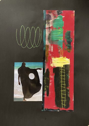 My way par Sinisa Kulasevic, Œuvre sur papier en vente sur Singulart
