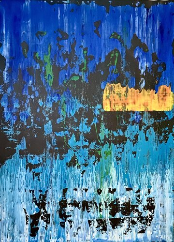My feeling afrernoon by Sinisa Kulasevic, Work on Paper for Sale on Singulart