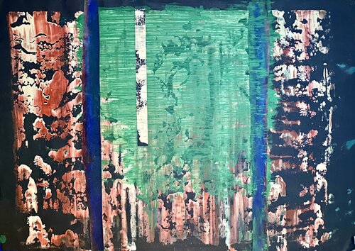 In between van Sinisa Kulasevic, Werk op papier te koop op Singulart