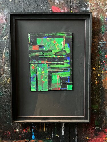 Green harmony by Sinisa Kulasevic, Work on Paper for Sale on Singulart