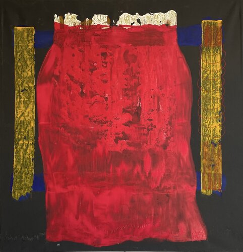 Red has a dilemma par Sinisa Kulasevic, Peinture en vente sur Singulart