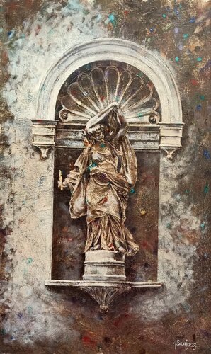 Tragedy. di Tetyana Donets, Pittura in vendita su Singulart
