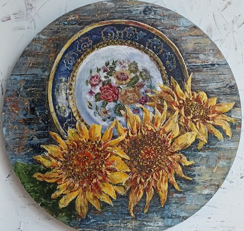 Gift of the sun. von Tetyana Donets, Malerei kaufen auf Singulart