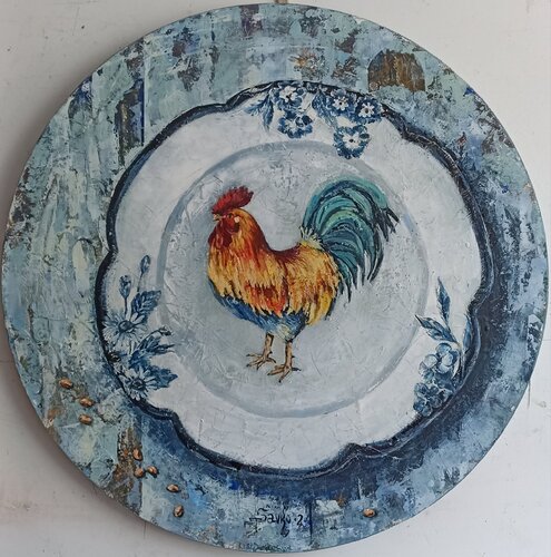 Golden grains. von Tetyana Donets, Malerei kaufen auf Singulart