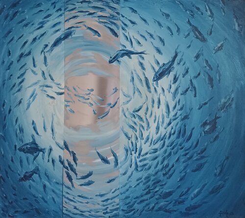 Sea. di Tetyana Donets, Pittura in vendita su Singulart