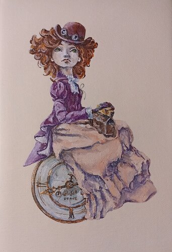 Retro. di Tetyana Donets, Pittura in vendita su Singulart