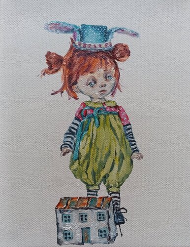 Toys-2. di Tetyana Donets, Pittura in vendita su Singulart