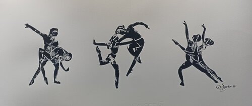 Balet.1 par Tetyana Donets, Œuvre sur papier en vente sur Singulart