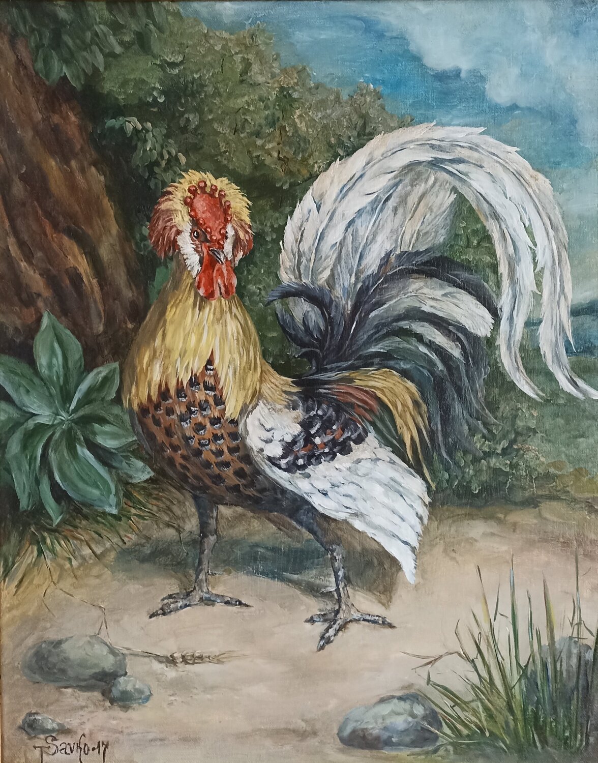 Rooster. Tetyana Donets