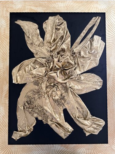 Dance of gold von JULIJA PUZIRJOVA, Malerei kaufen auf Singulart