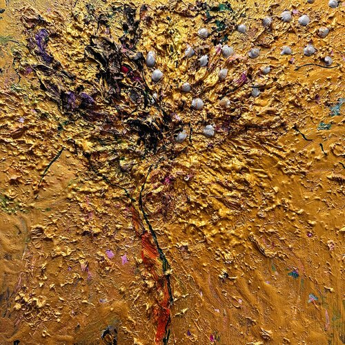 Sparks of Divine Light par JULIJA PUZIRJOVA, Peinture en vente sur Singulart