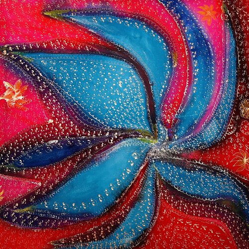 Portal of Opportunities – once you look at it, your life will never be the same. von JULIJA PUZIRJOVA, Textil kaufen auf Singulart