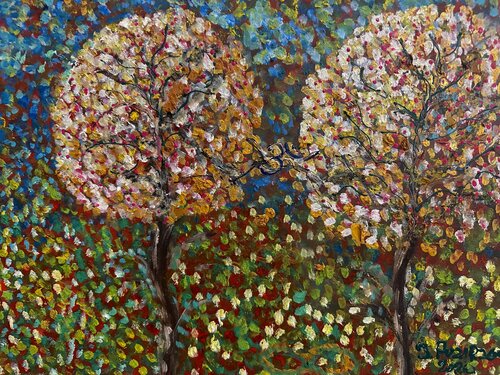 To Hear Each Other van JULIJA PUZIRJOVA, Schilderij te koop op Singulart