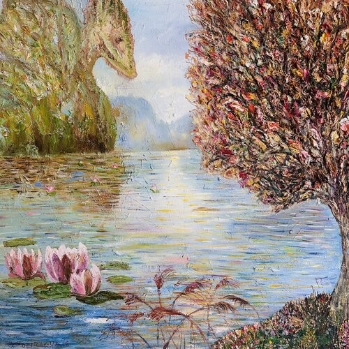 A Fairy Tale as a State of the Soul van JULIJA PUZIRJOVA, Schilderij te koop op Singulart