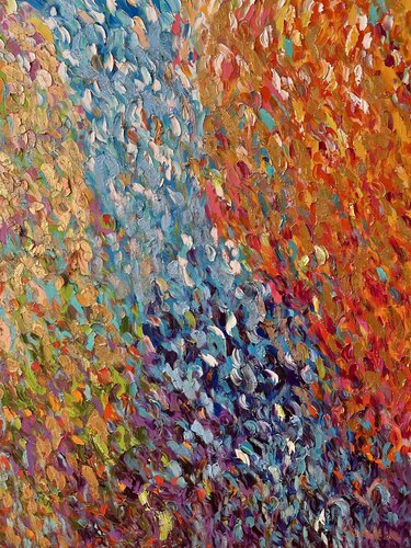 Waterfalls of the Universe van JULIJA PUZIRJOVA, Schilderij te koop op Singulart