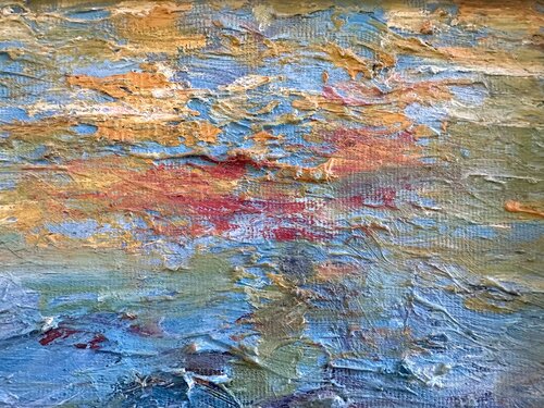 Romance of Water and Fire par JULIJA PUZIRJOVA, Peinture en vente sur Singulart