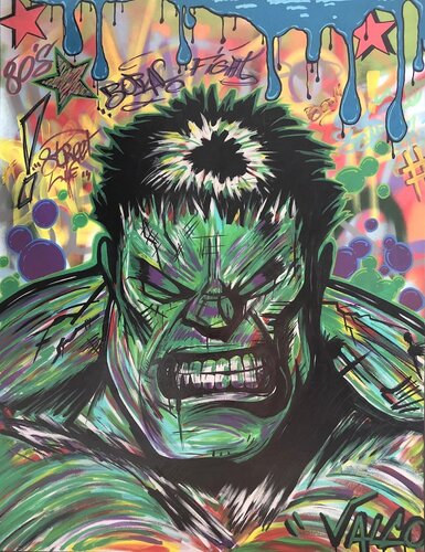 Born to fight by Valco, Painting for Sale on Singulart