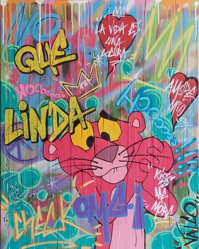 Que linda by Valco, Painting for Sale on Singulart