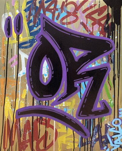 Mais ou et donc or ni car by Valco, Painting for Sale on Singulart