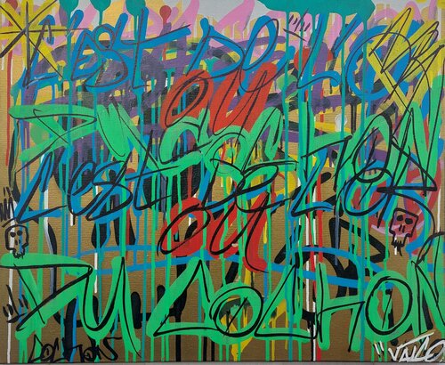 C'est de l'or ou du cochon di Valco, Pittura in vendita su Singulart