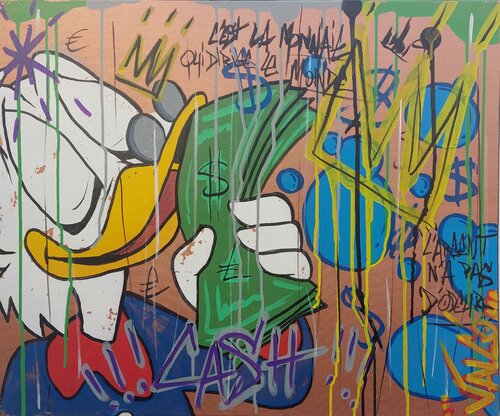 Cash money van Valco, Schilderij te koop op Singulart