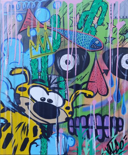 Loco mundo van Valco, Schilderij te koop op Singulart