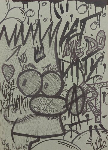 Dirty art di Valco, Disegno in vendita su Singulart