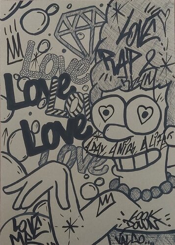 Love me von Valco, Zeichnungen kaufen auf Singulart