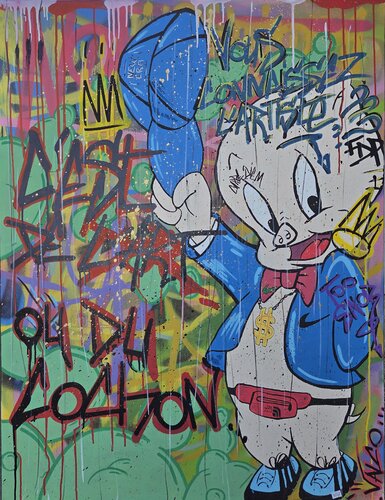 C'est de l'art ou du cochon van Valco, Schilderij te koop op Singulart