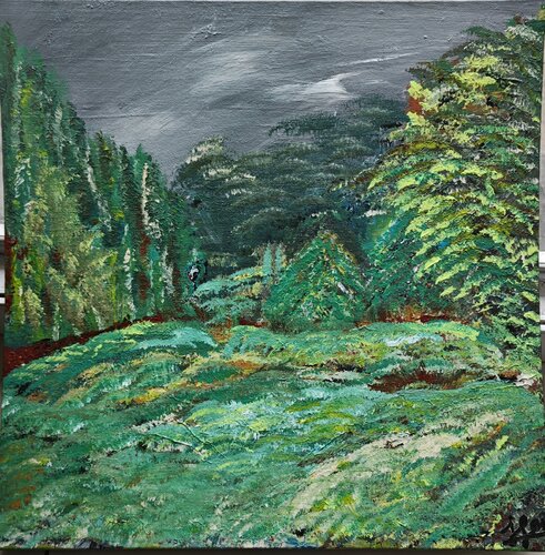 Delia - Eine Geschichte von Krebsen di Jennifer Boisard, Pittura in vendita su Singulart