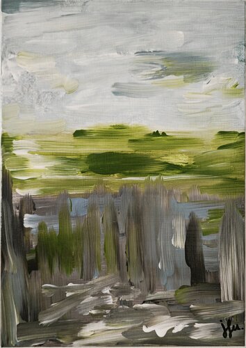 klarer Himmel by Jennifer Boisard, Painting for Sale on Singulart