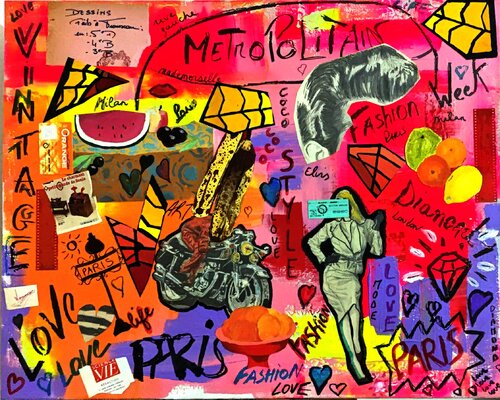 Mère & Fille - Héritage di Jennifer Boisard, Pittura in vendita su Singulart