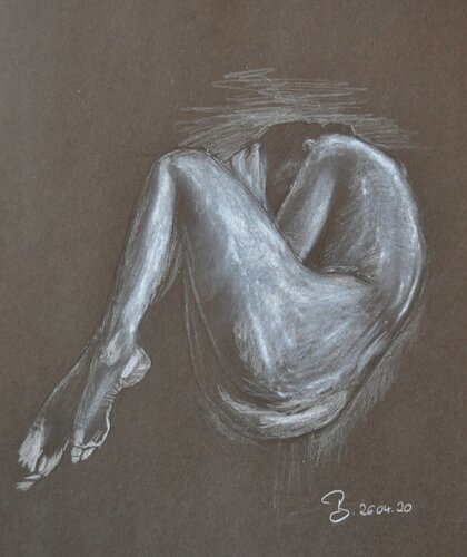 Inside us by Isolde Schmitz, Drawing for Sale on Singulart