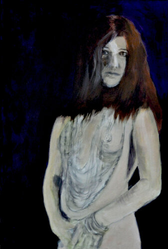 Janis - das Leben ist fragil par Isolde Schmitz, Peinture en vente sur Singulart