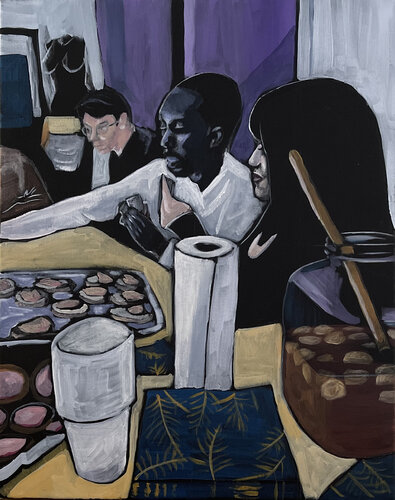 La bonne main di Lauriane Itoua (Lylo), Pittura in vendita su Singulart
