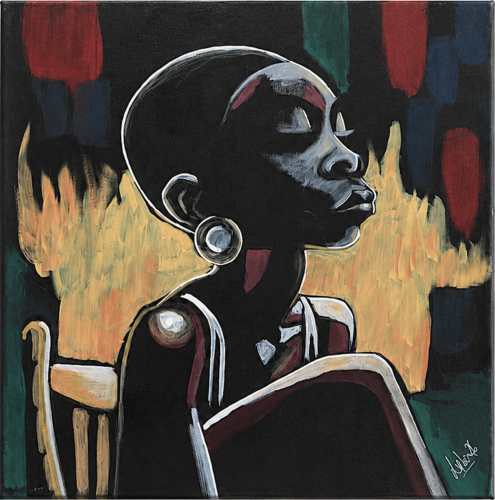 Nina par Lauriane Itoua (Lylo), Peinture en vente sur Singulart