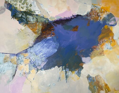 Balade dans la mer salée by Geneviève Girod, Painting for Sale on Singulart