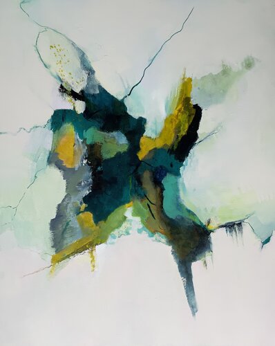 Effet papillon di Geneviève Girod, Pittura in vendita su Singulart