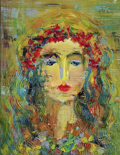 ''Thoughtful'' von Tamara Shyrai, Malerei kaufen auf Singulart