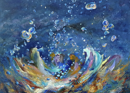 "Dive" von Tamara Shyrai, Malerei kaufen auf Singulart