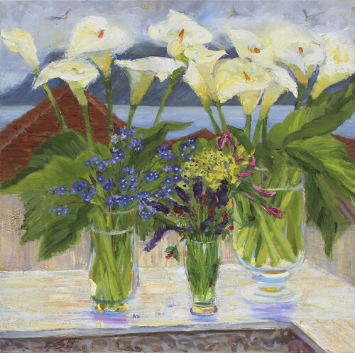 Spring flowers von Tamara Shyrai, Malerei kaufen auf Singulart