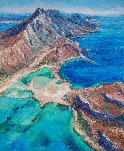 Balos Lagoon von Tamara Shyrai, Malerei kaufen auf Singulart
