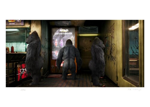 Fast Food (III) von Jean-Marie Gitard, Druck kaufen auf Singulart